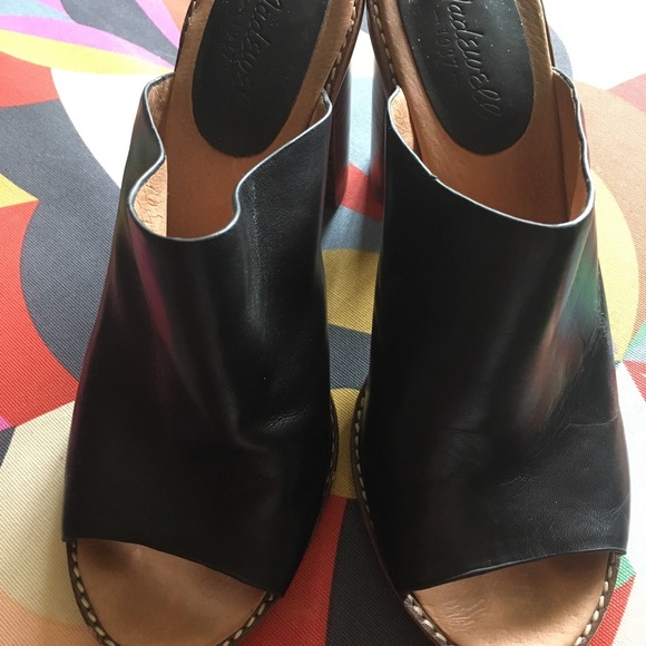 Madewell open toe mule 7.5 - Picture 2 of 4